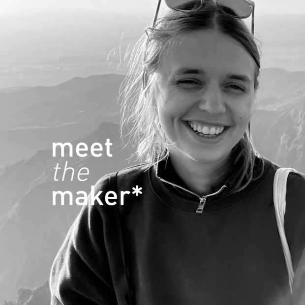 Porträt von Stephanie Misteli, Studiomitglied bei db pottery und Meet the Maker* im August 2026.